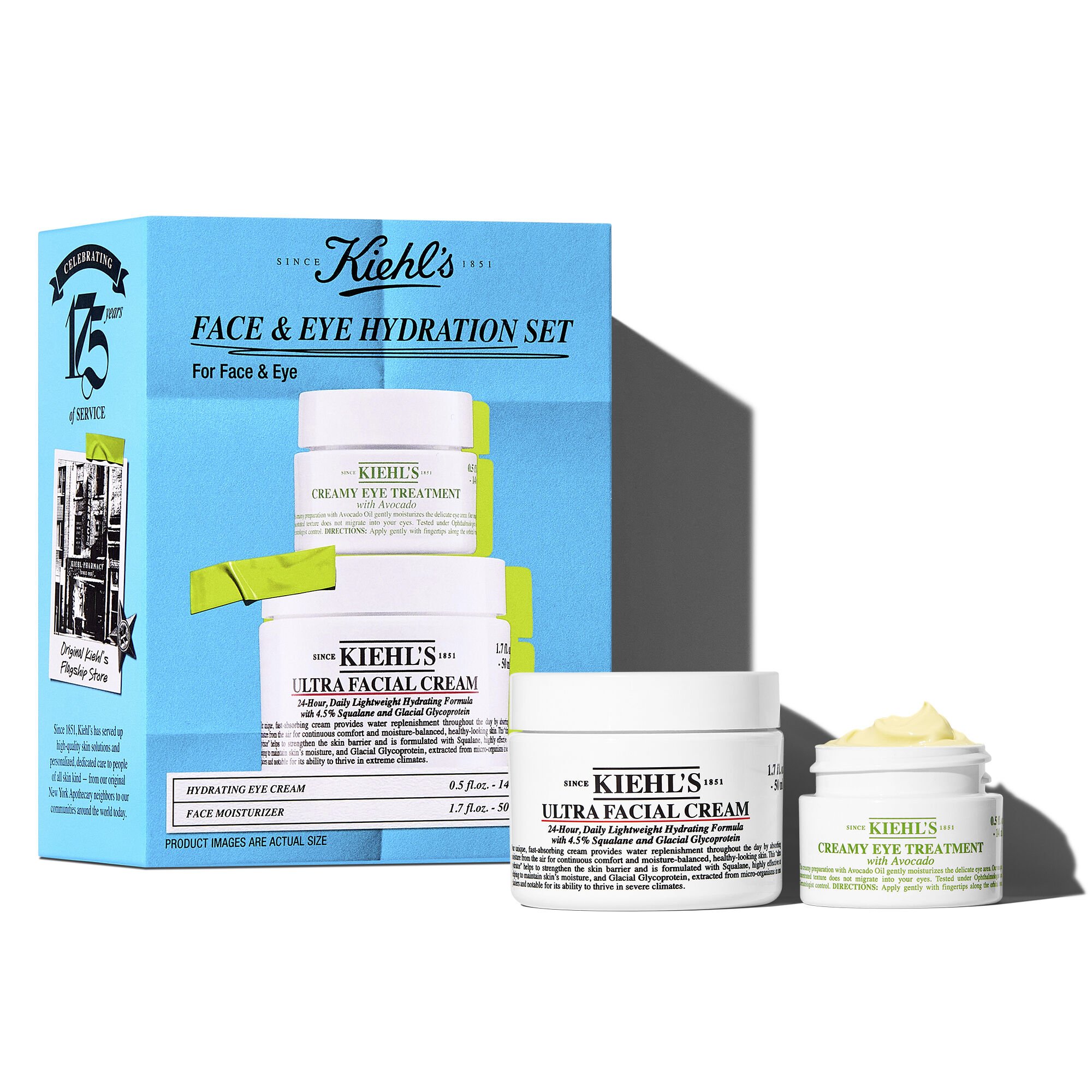Kiehl's FACE & EYE HYDRATION SET- Skincare Set